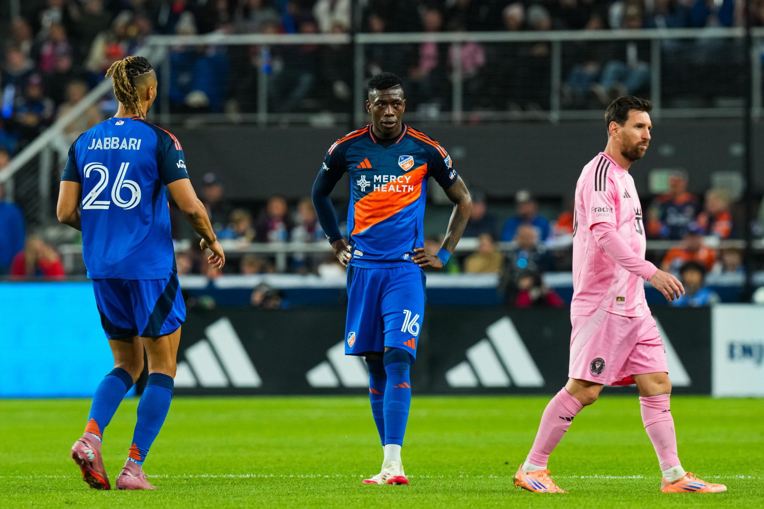 Inter Miami vs FC Cincinnati in the Major League Soccer