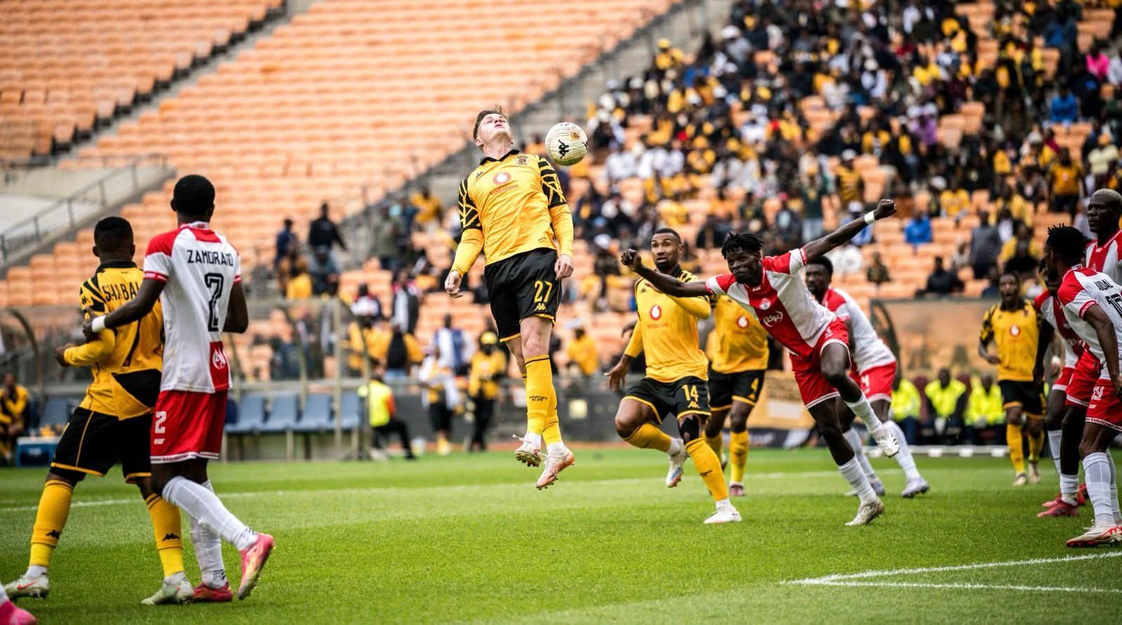 Kaizer Chiefs in a CAF Confederation Cup match