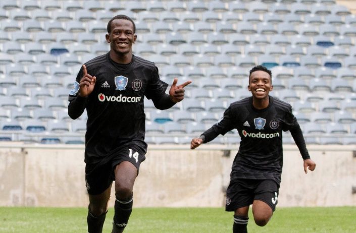Katlego Ramonyai during his stint at Orlando Pirates
