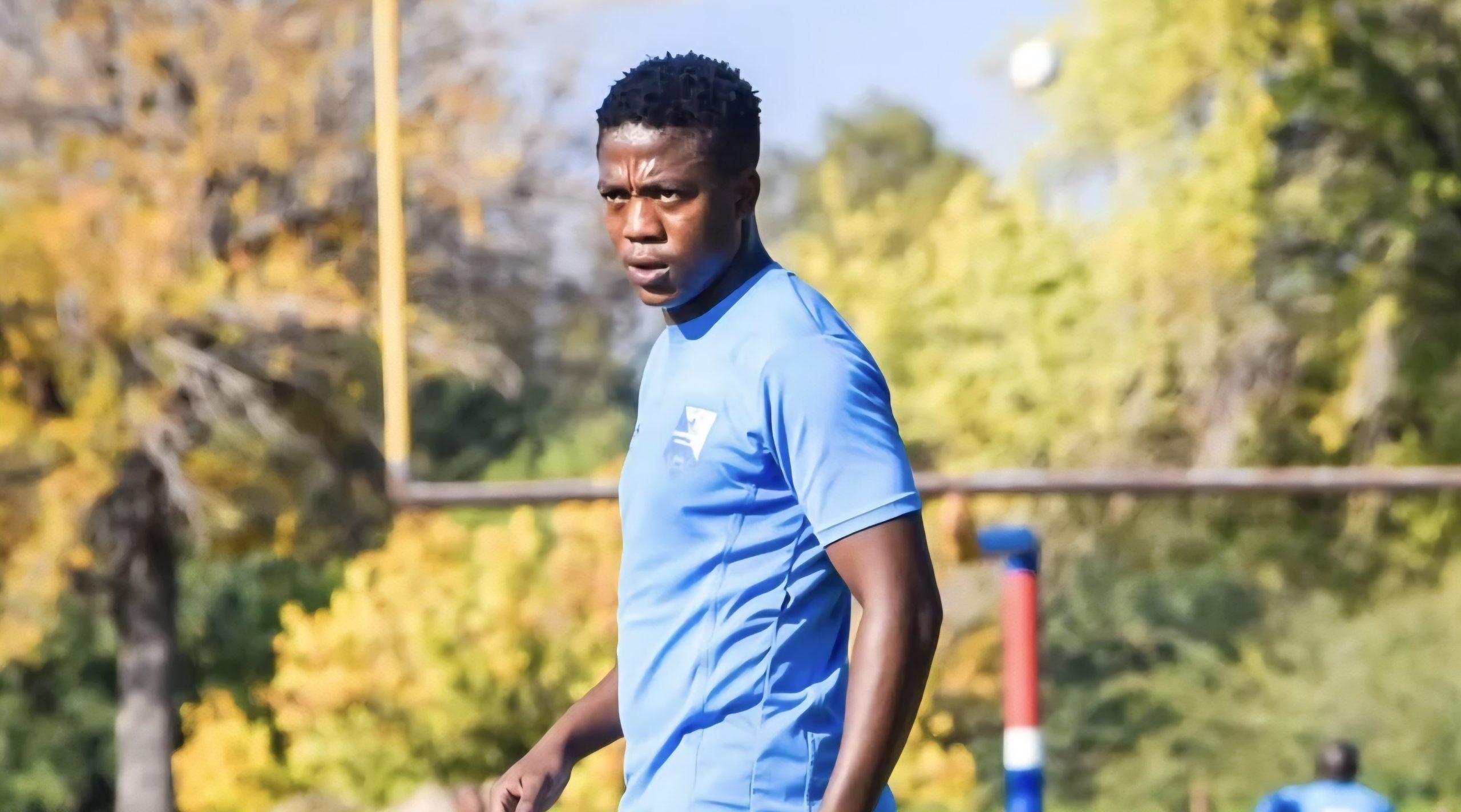 Kgaogelo Sekgota during his time at Motsepe Foundation Championship side Upington City