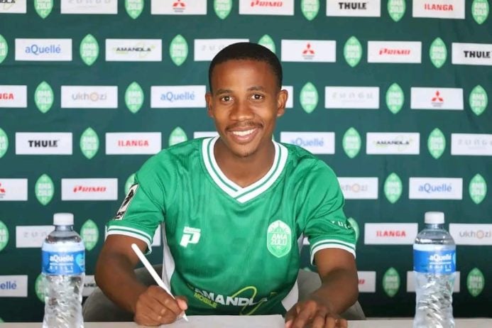 Langelihle Mhlongo unveiled by AmaZulu FC
