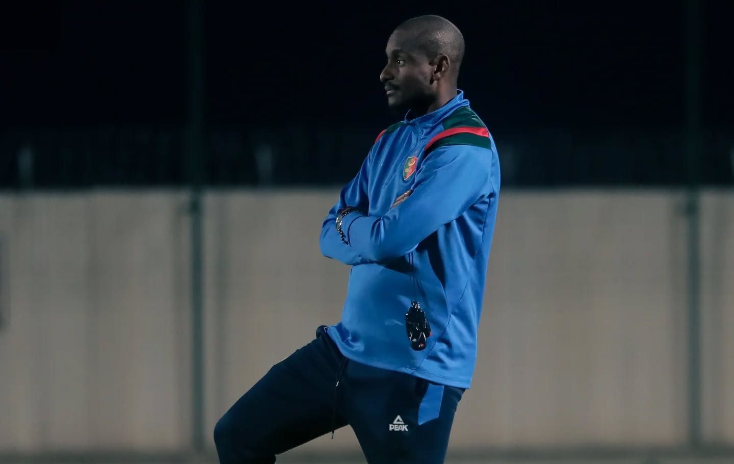 MC Alger head coach Rulani Mokwena at training