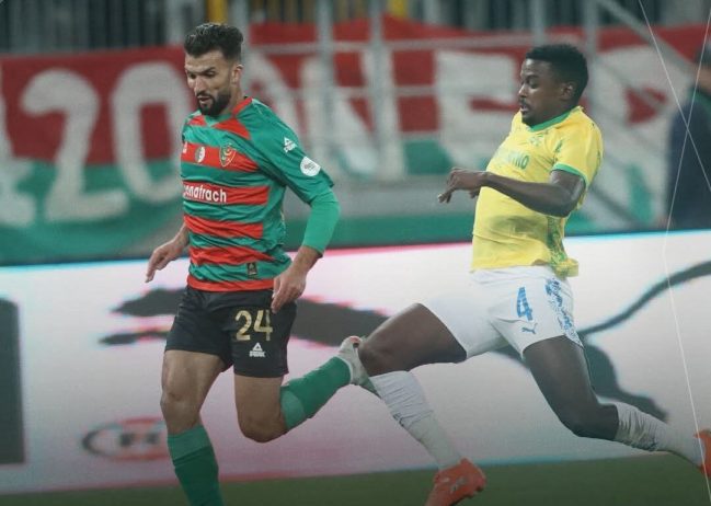 CAF Champions League group stage tie between MC Alger and Mamelodi Sundowns