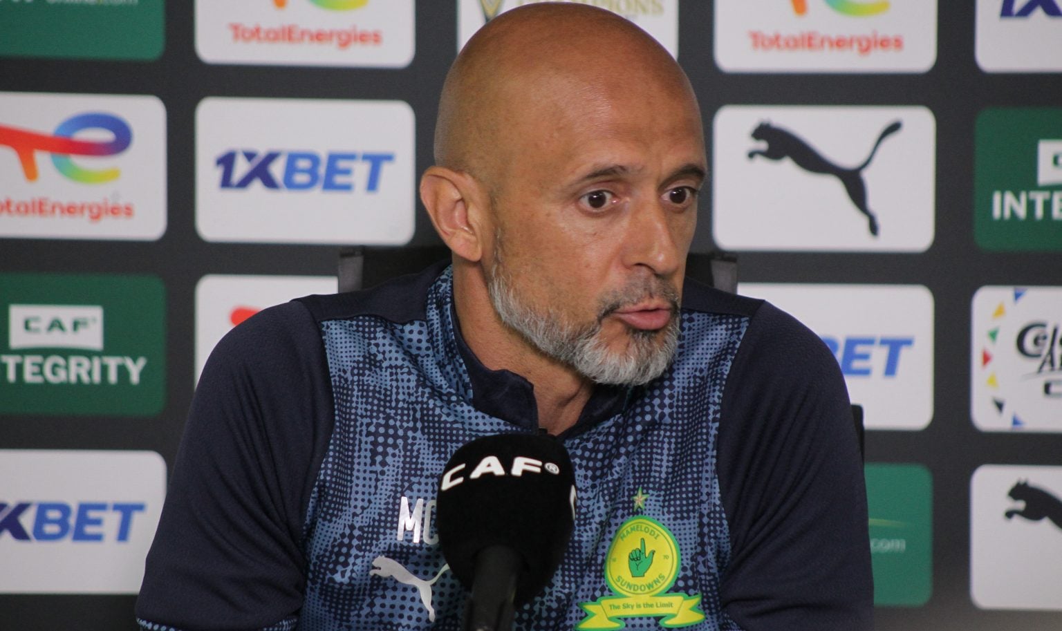 Miguel Cardoso in CAF Champions League media day