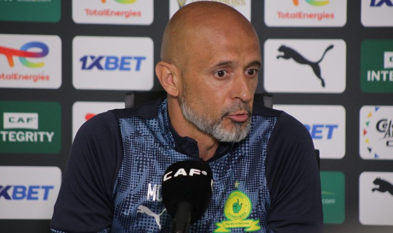 Miguel Cardoso in CAF Champions League media day