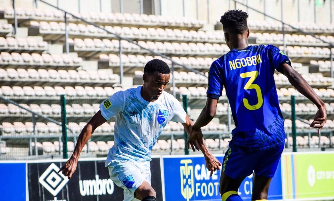 Musa Nyatama's Upington City FC against Cape Town City FC