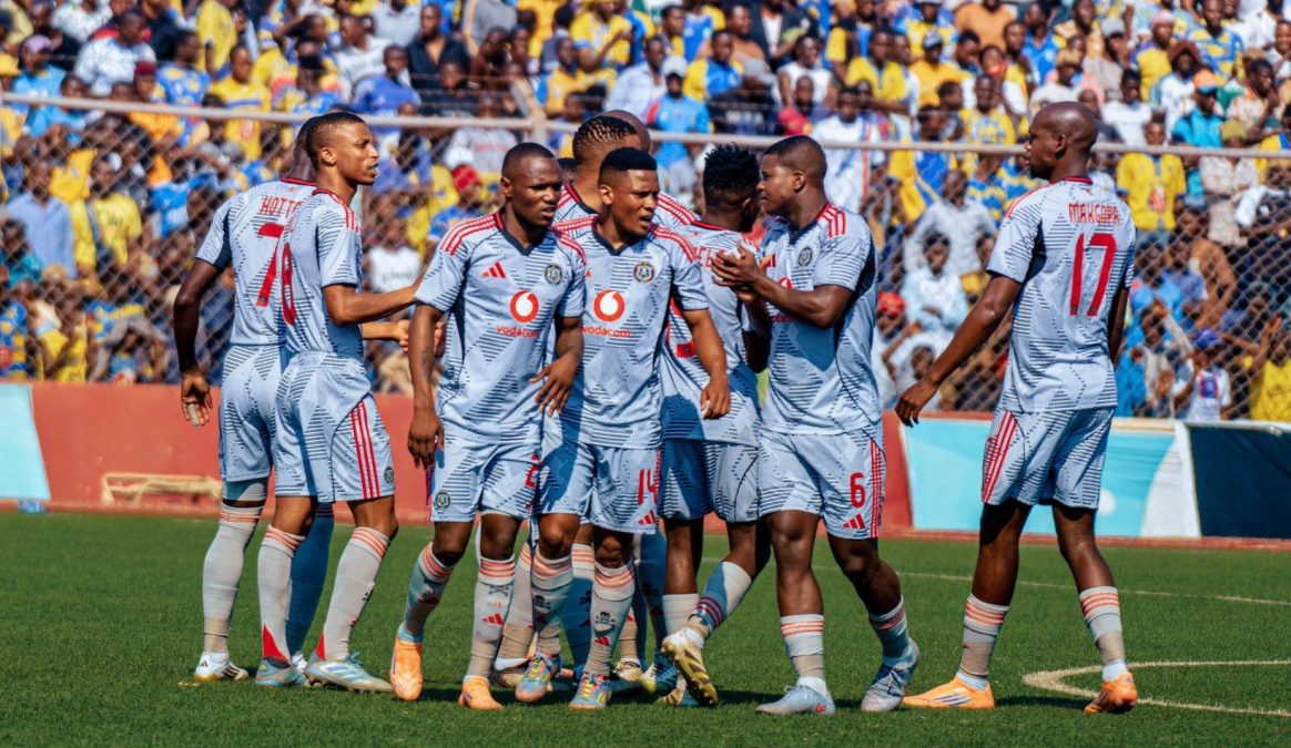 Orlando Pirates against FC Saint Eloi Lupopo