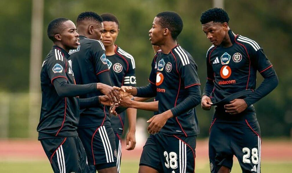 Orlando Pirates DDC celebrate goal