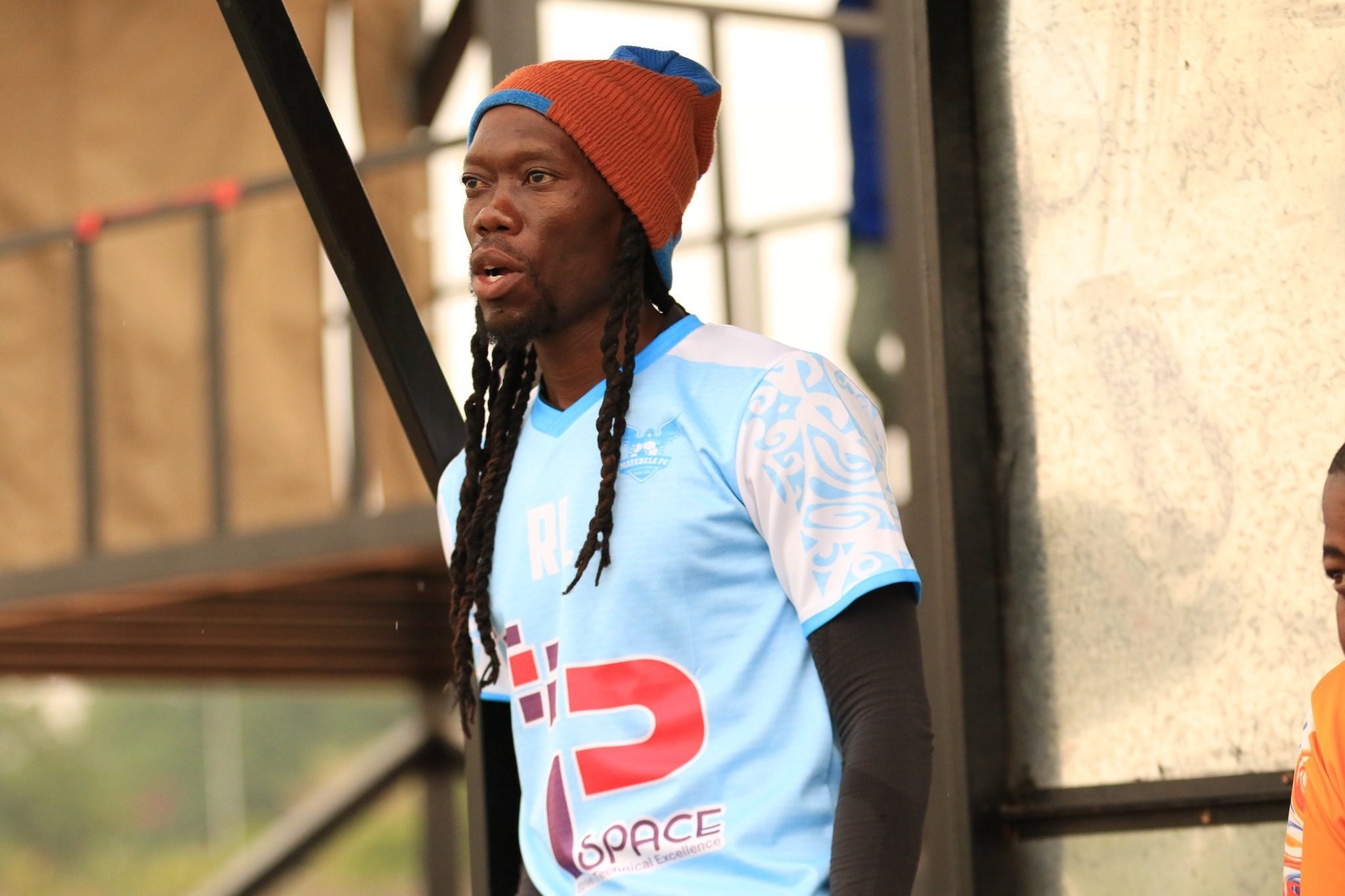 Reneilwe Letsholonyane coach of Matebele FC