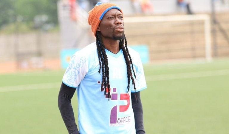 Reneilwe Letsholonyane of Matebele FC