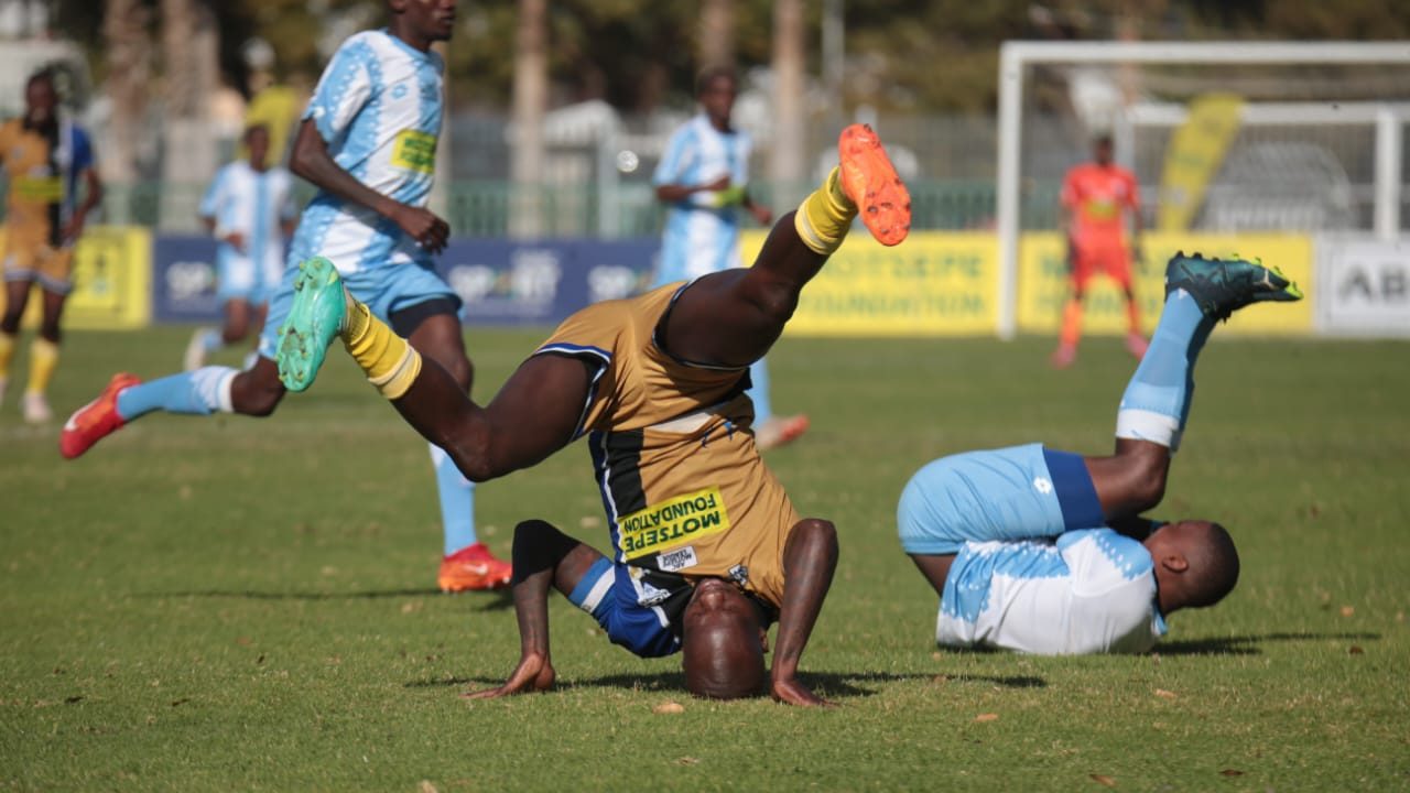 Roggert Nyundu during his stint with Kruger United