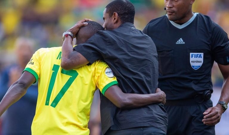 Rulani Mokwena and Aubrey Modiba at Mamelodi Sundowns