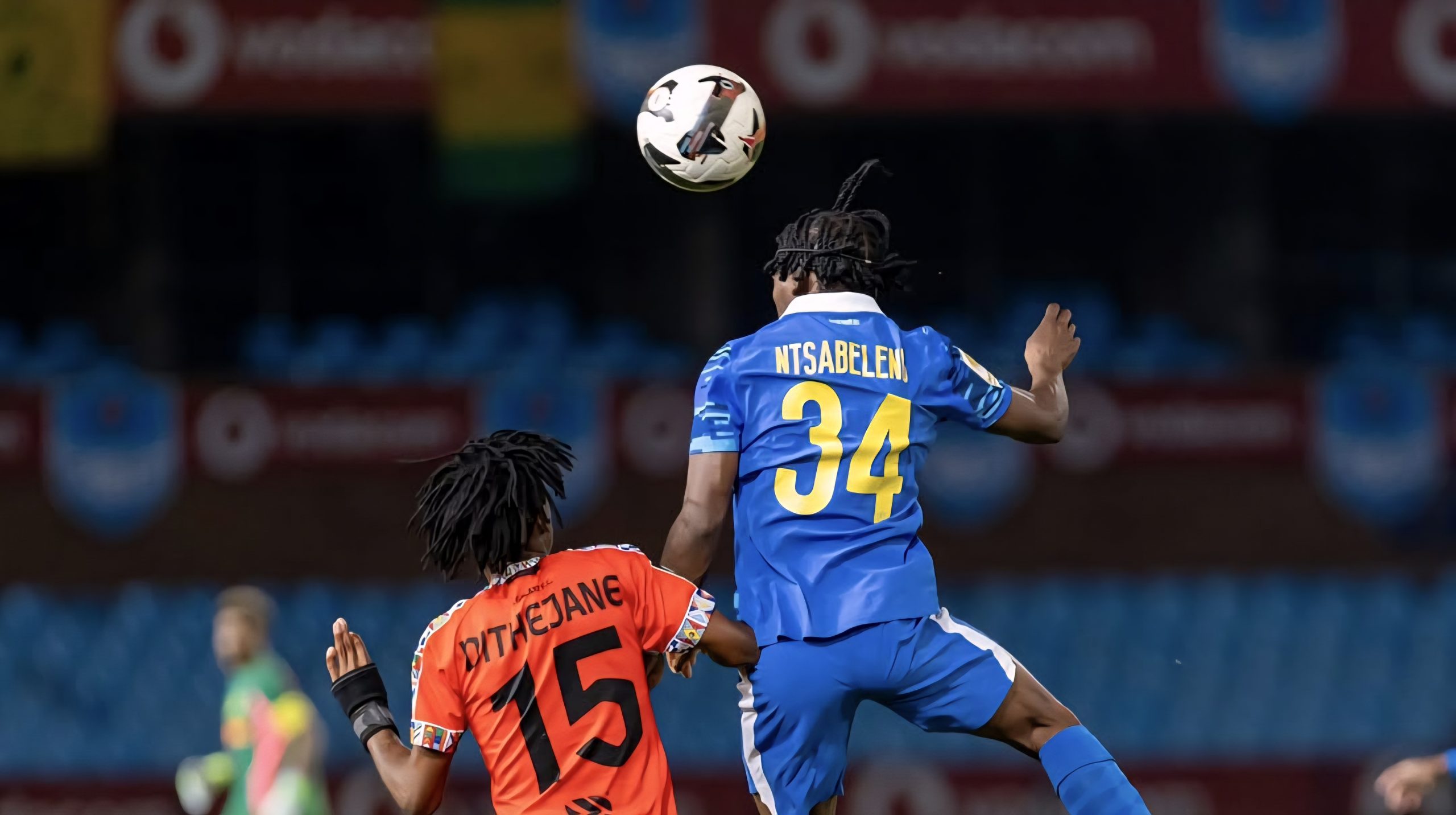 Katlego ‘Tsiki’ Ntsabeleng in action for Mamelodi Sundowns against TS Galaxy