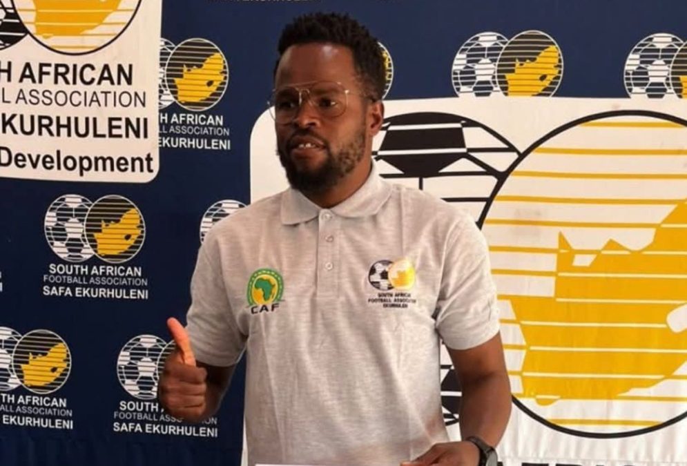 Willard Katsande during a CAF coaching course