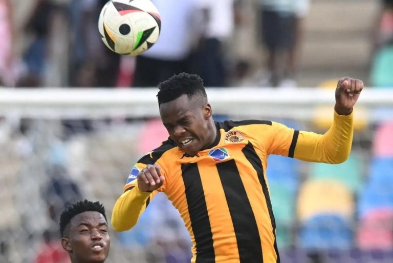 Xolani Cossa in action in the DDC for Kaizer Chiefs