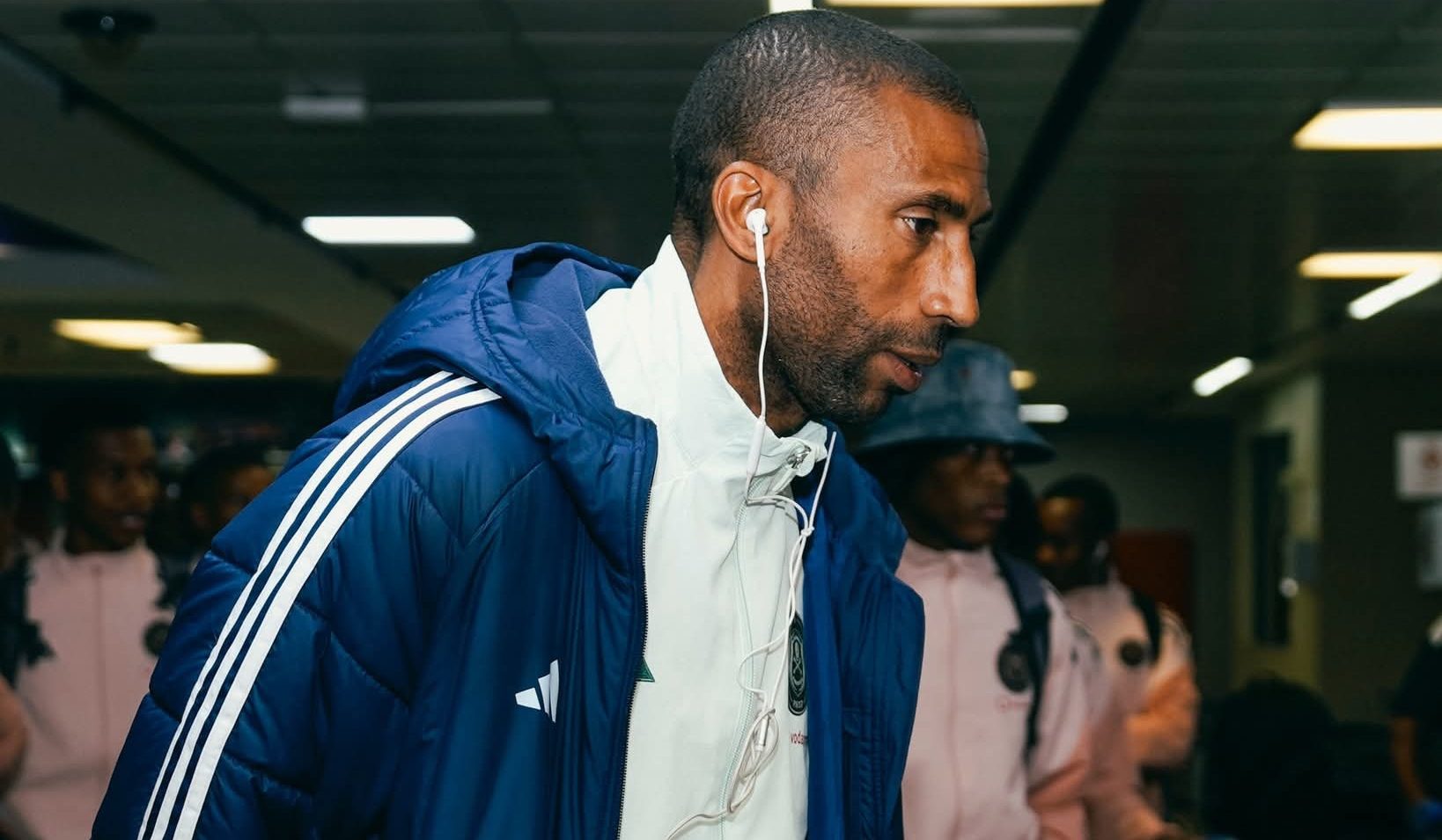 Abdeslam Ouaddou in Orlando Pirates colours