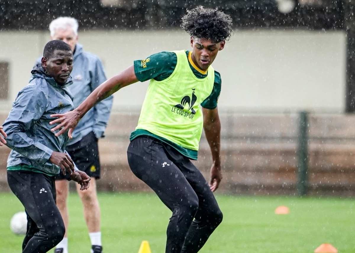 Bafana Bafana train ahead of Afcon 2025