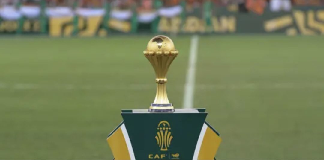 AFCON Trophy before the 2025 AFCON opening match