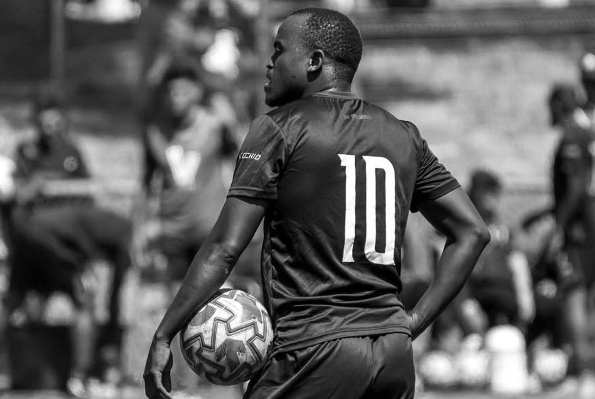 Ayanda Patosi in Hope FC colours