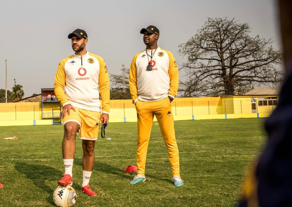 Kaizer Chiefs co-coaches Khalil Ben Youssef and Cedric Kaze