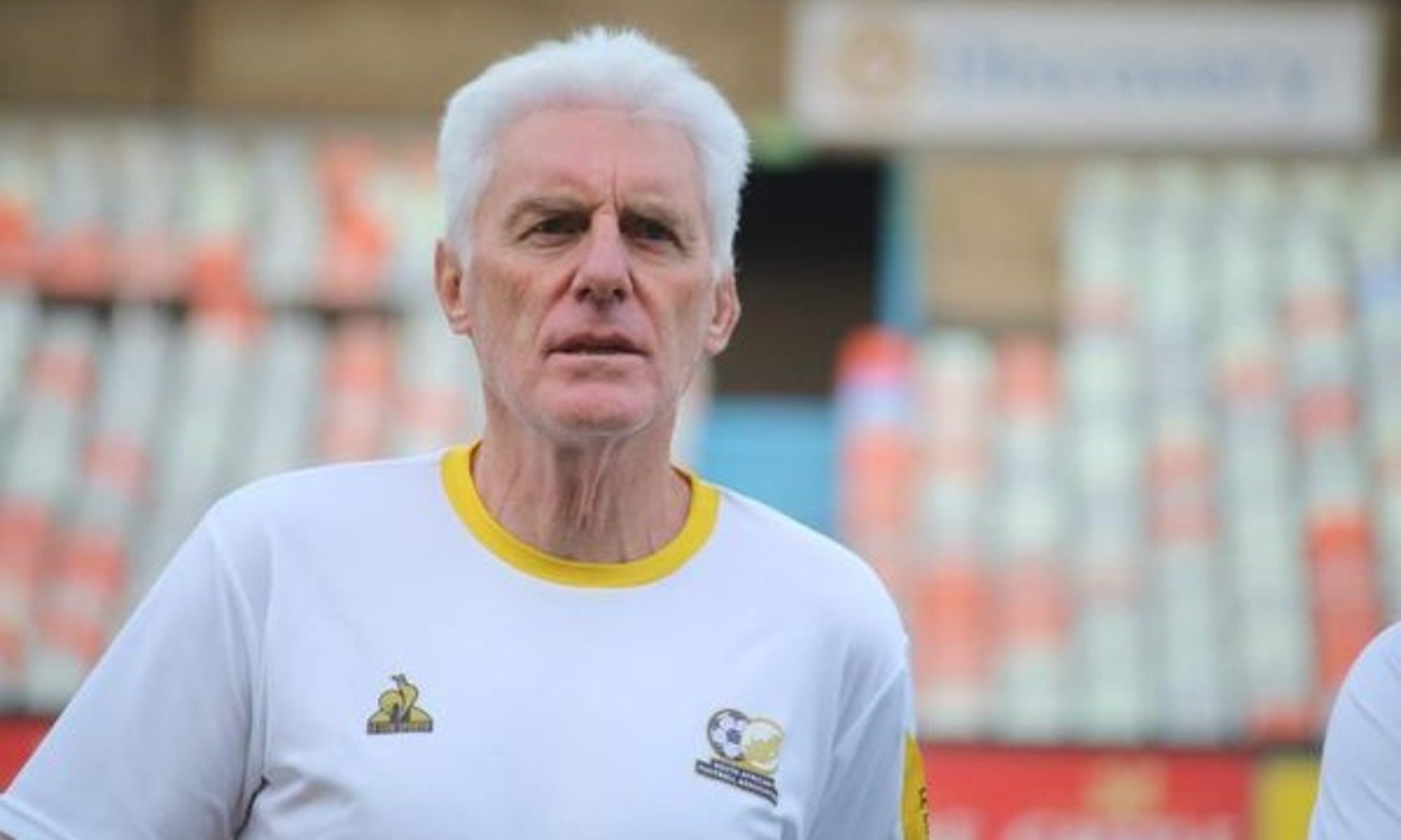 Bafana Bafana head coach Hugo Broos