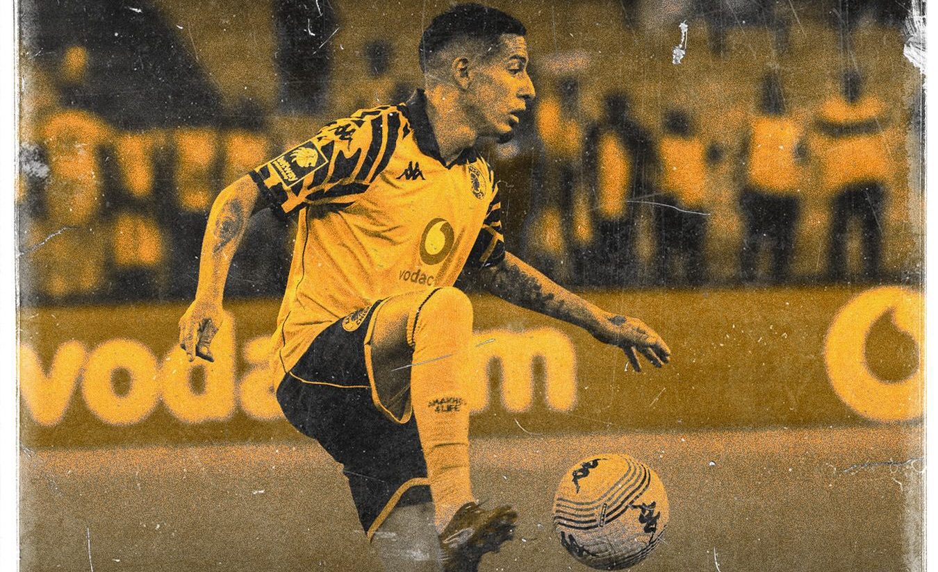 Gastón Sirino of Kaizer Chiefs in action