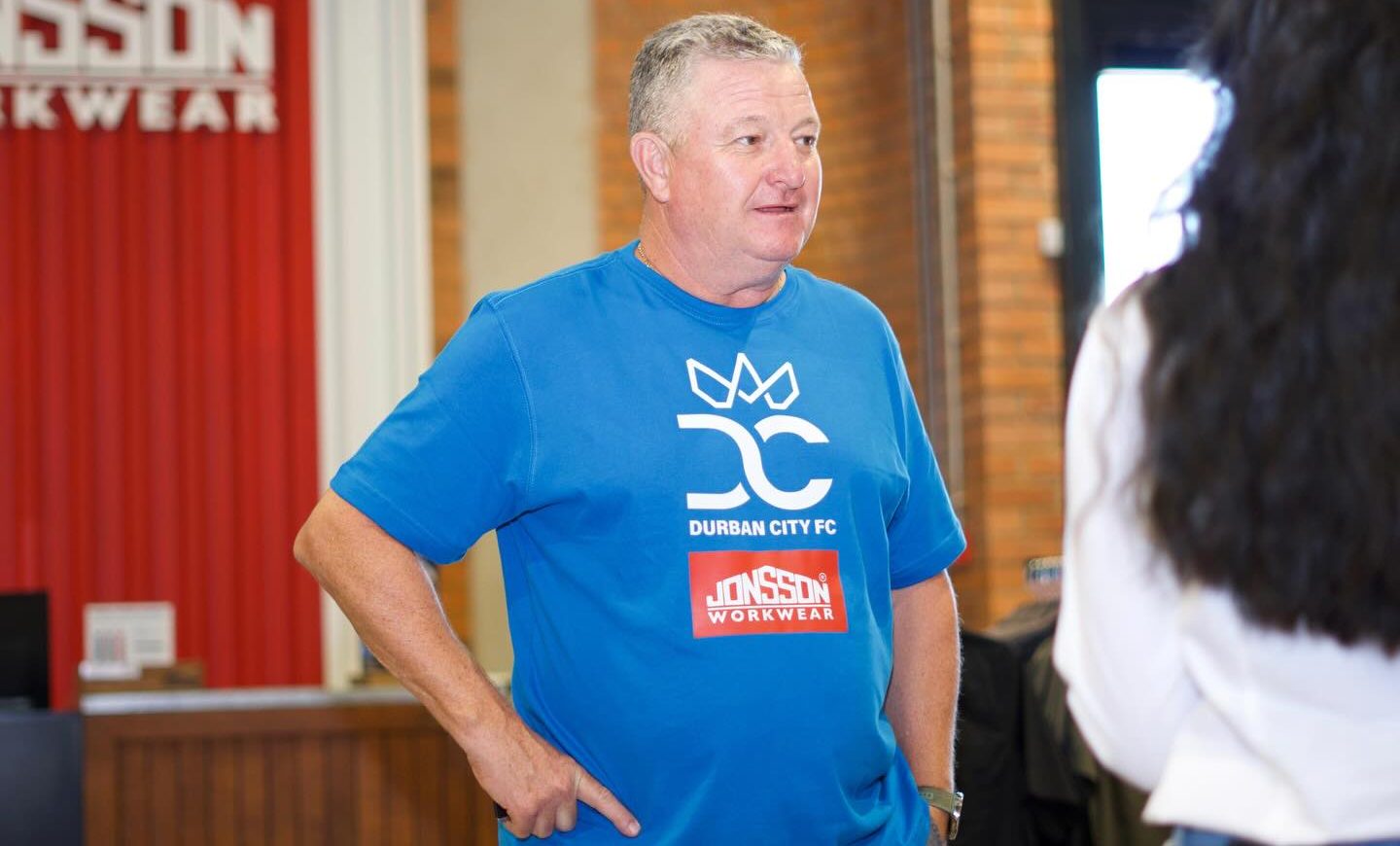 Gavin Hunt while at Durban City FC