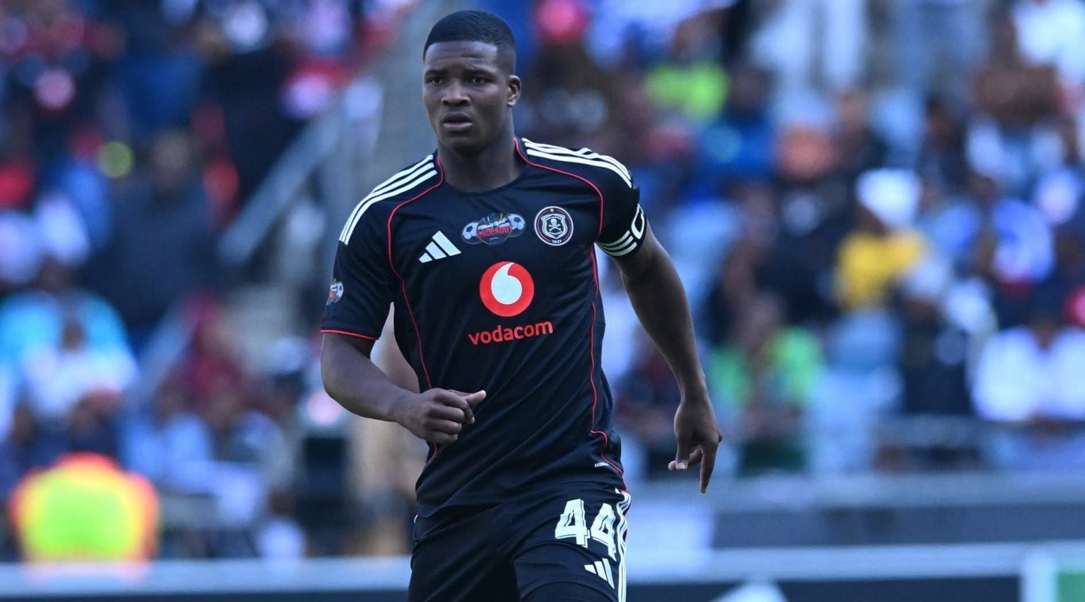 Mbekezeli Mbokazi with Orlando Pirates
