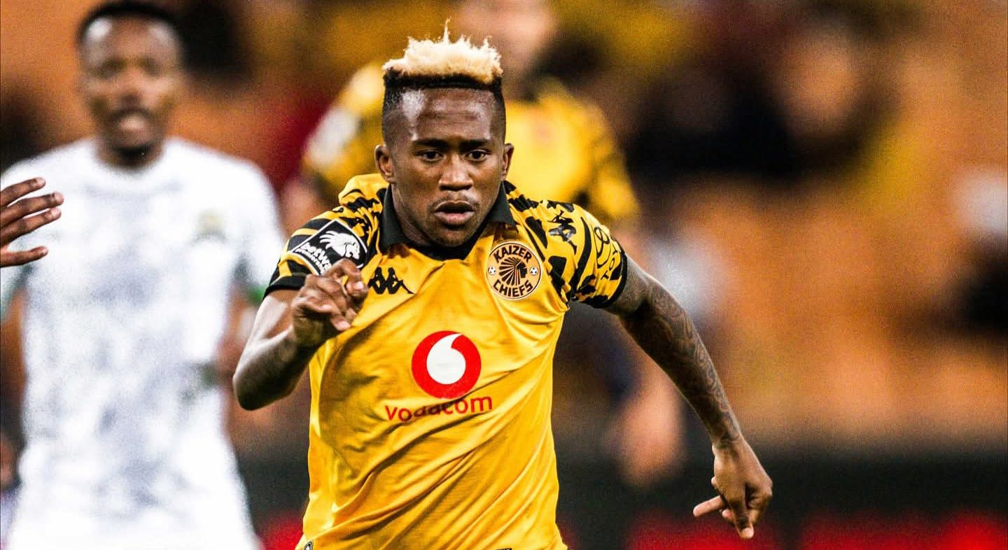 Mduduzi Shabalala in action for Kaizer Chiefs in a Betway Premiership match