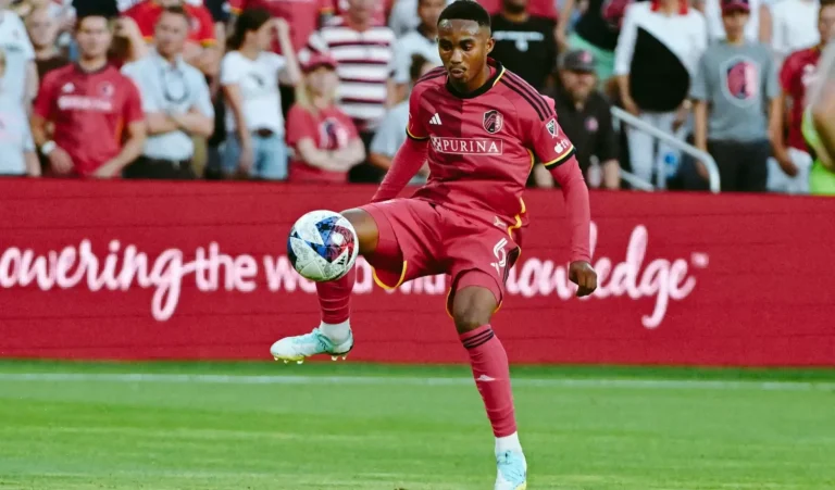 Njabulo Blom in the MLS at St Louis City SC