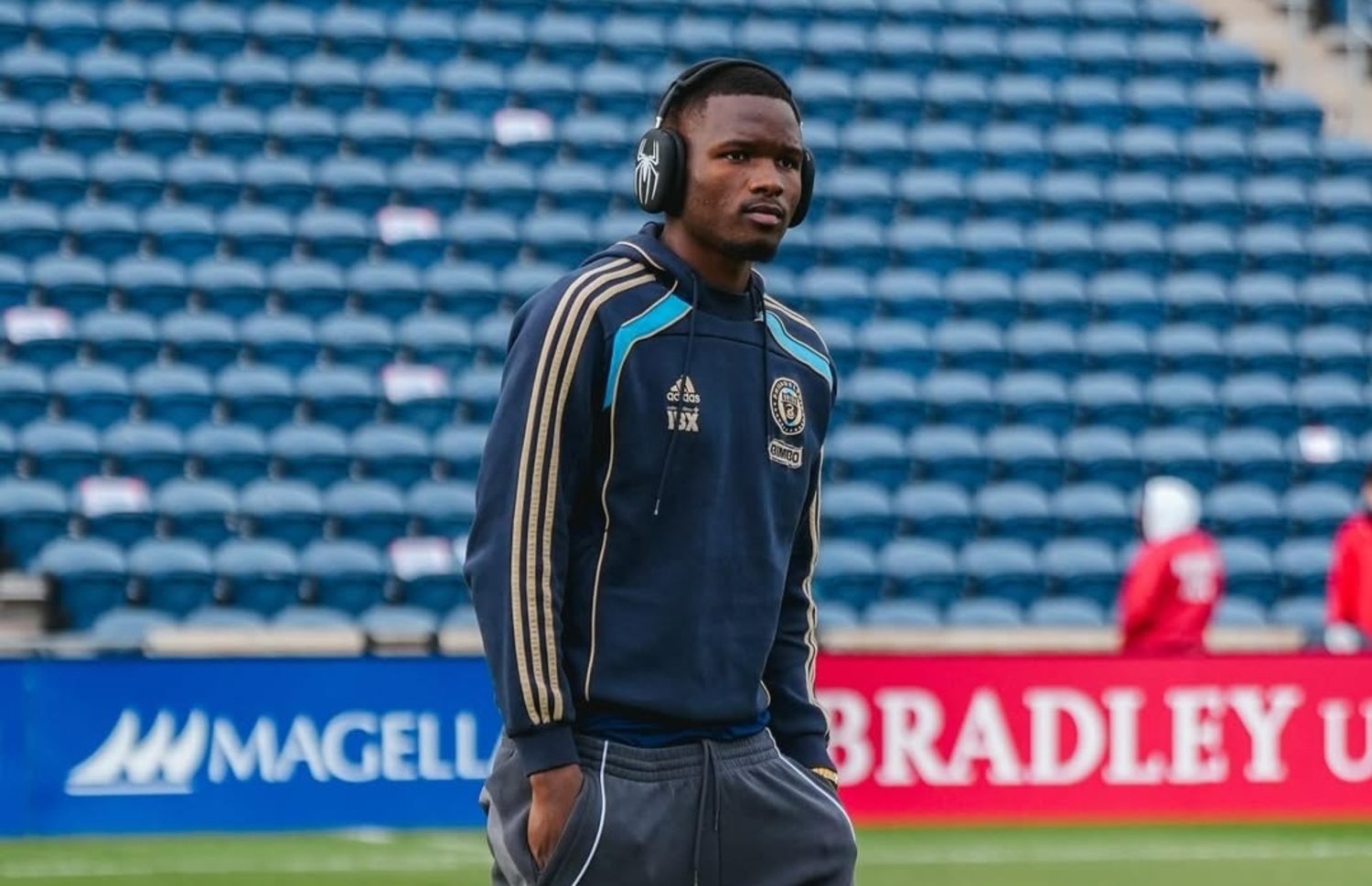 Bafana Bafana prospect Olwethu Makhanya in Philadelphia Union colors