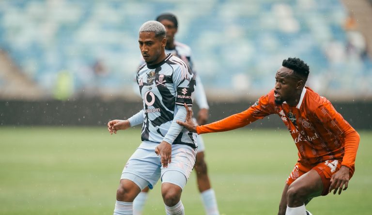 Orlando Pirates in action against All Stars