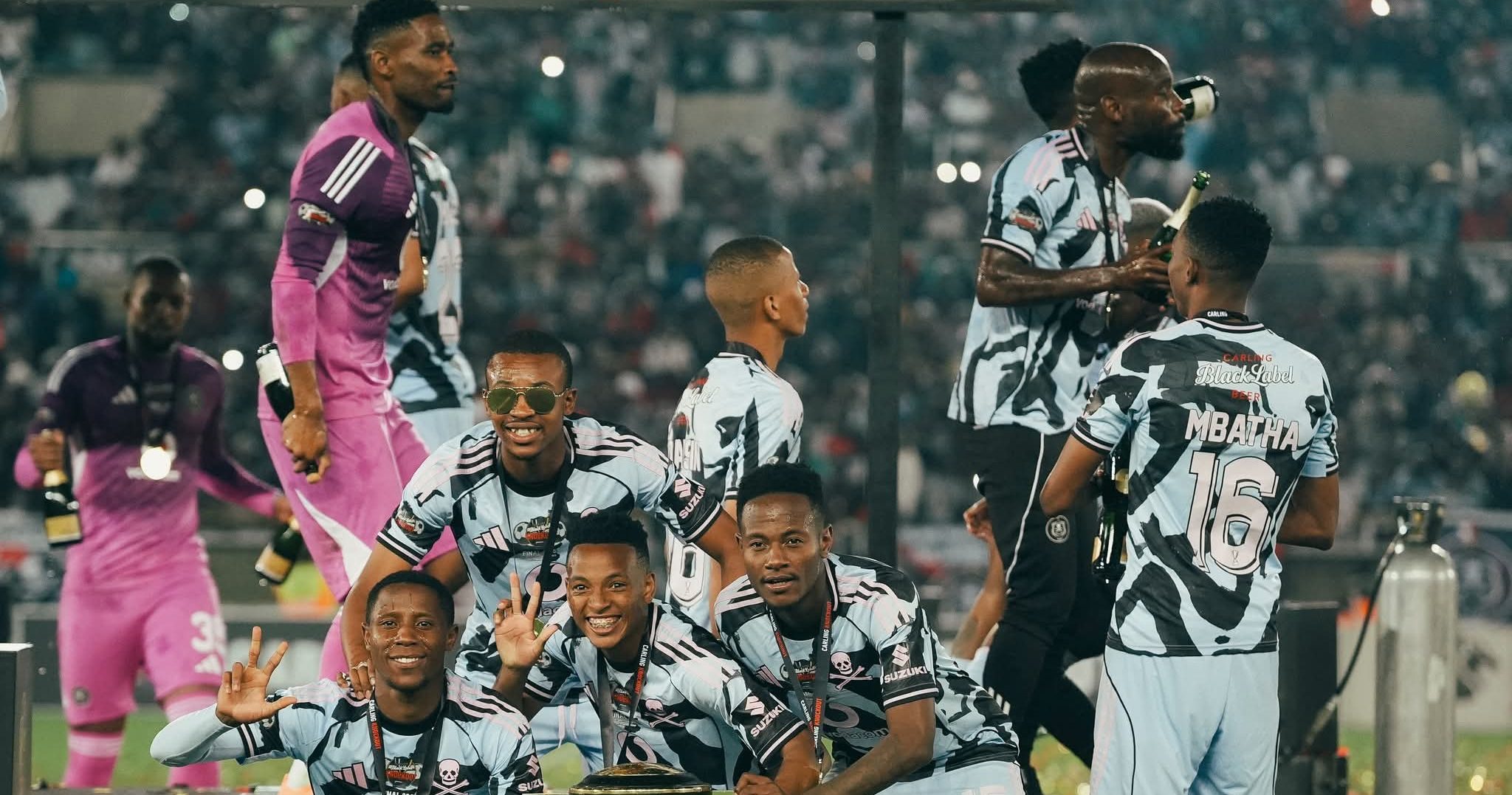 Orlando Pirates in the Carling Knockout Cup final