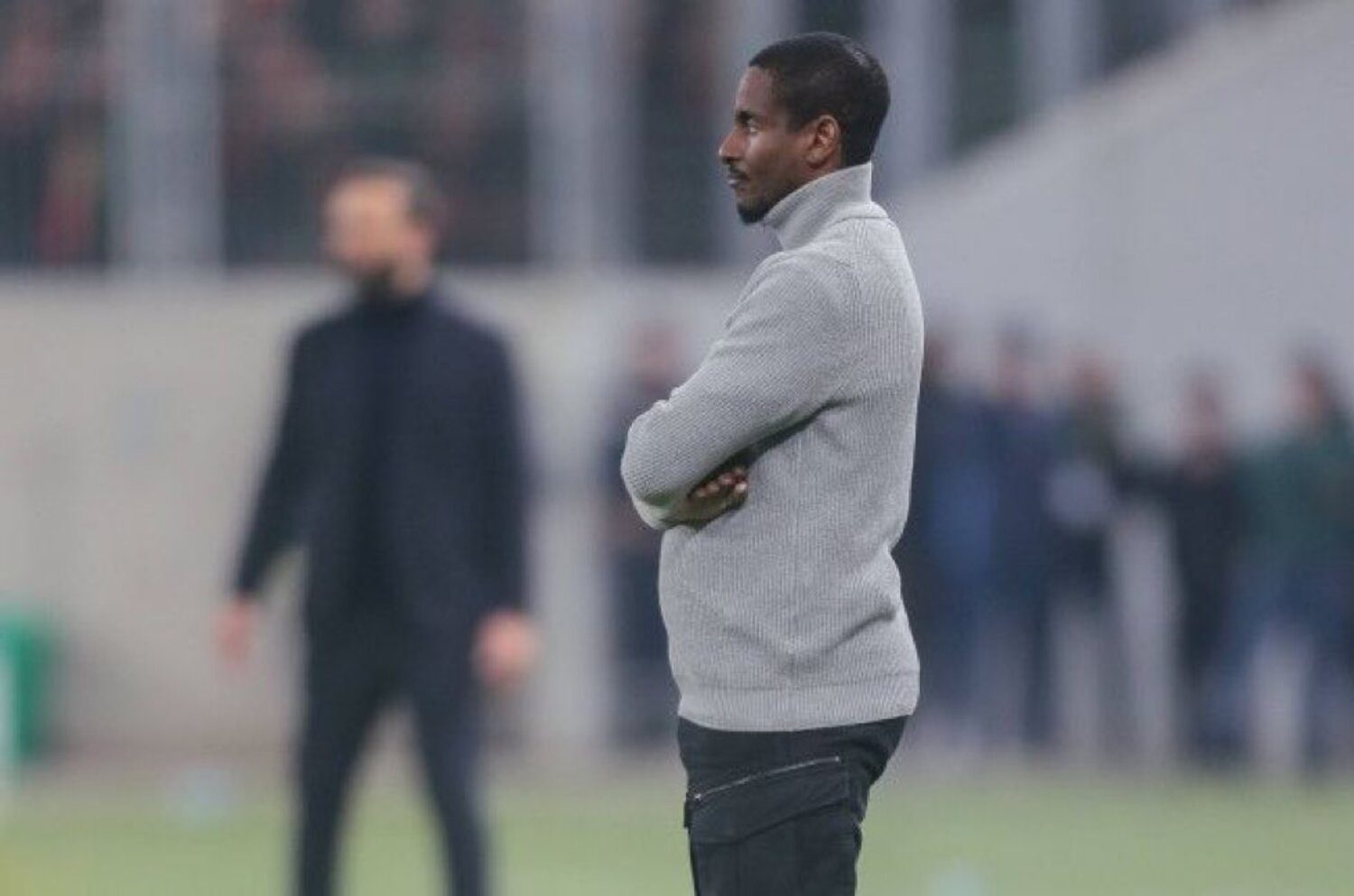 SA coach Rulani Mokwena during a match