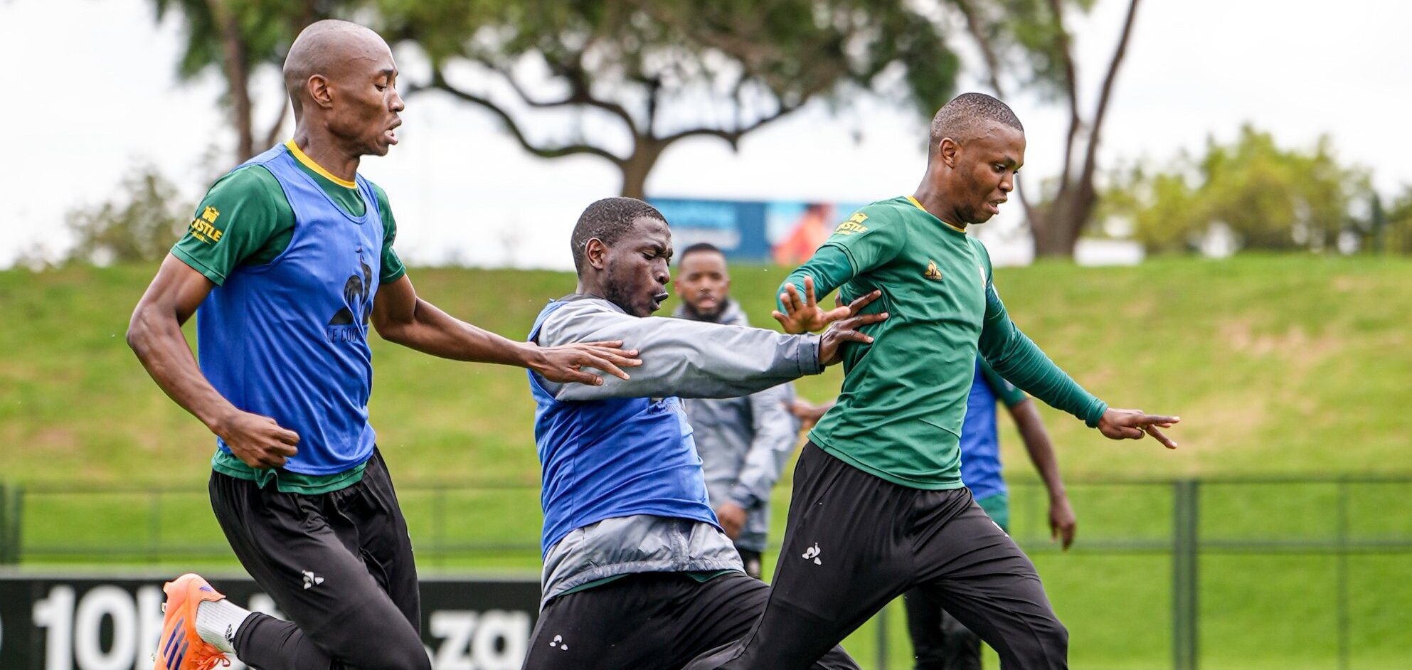 Samukelo Kabini, Aubrey Modiba, Mohau Nkota, Bafana Bafana