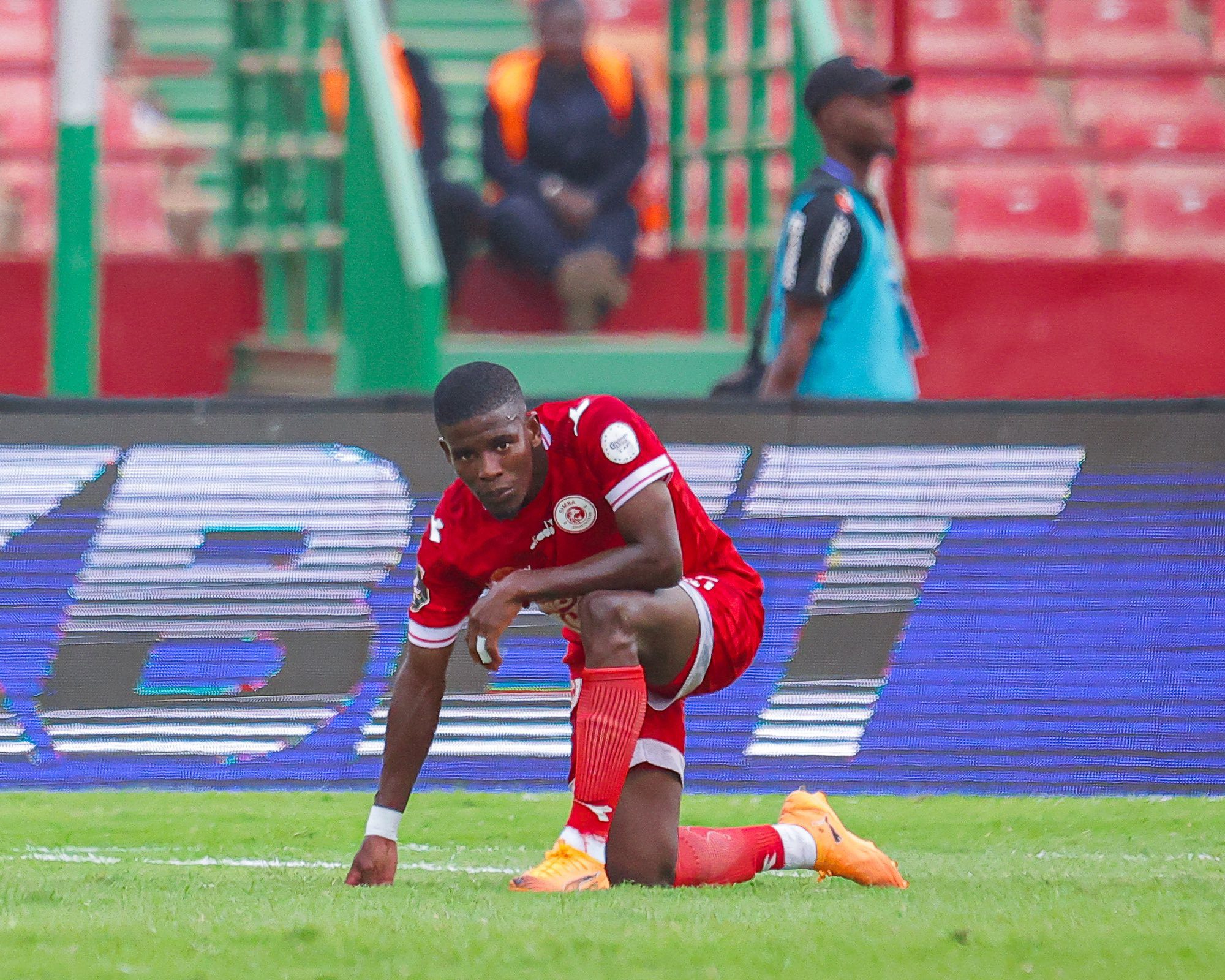 Simba SC midfielder Neo Maema