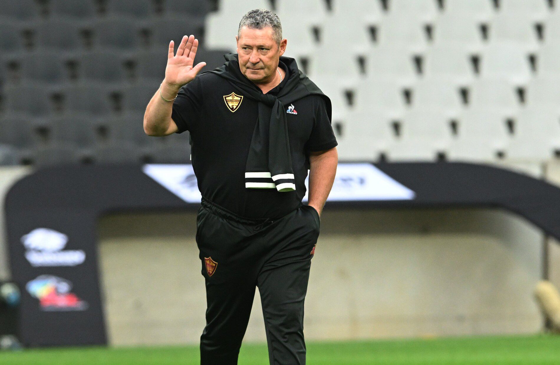 Stellenbosch FC outgoing head coach Steve Barker