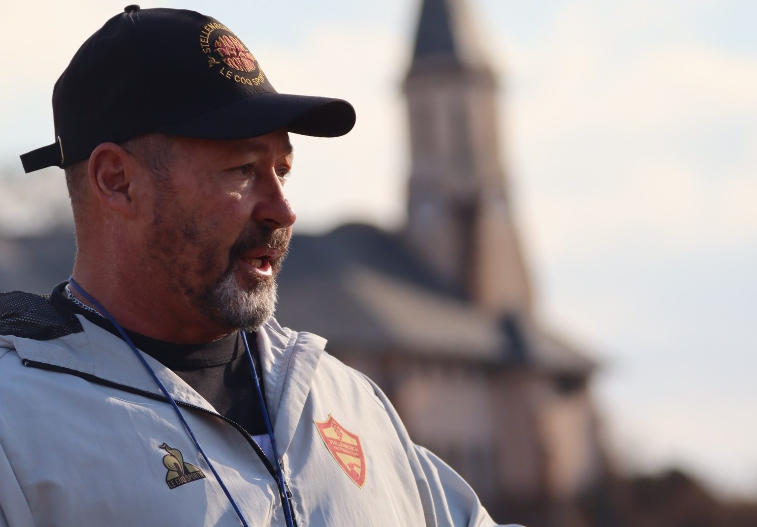 Steve Barker during his time at Stellenbosch FC