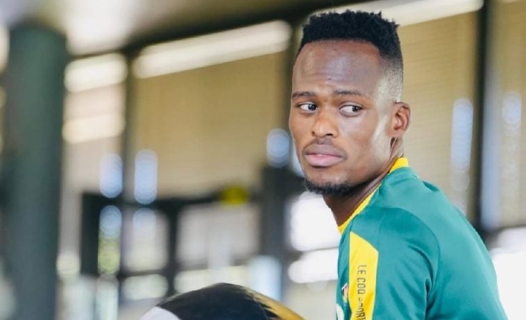 Thabang Matuludi at Bafana Bafana