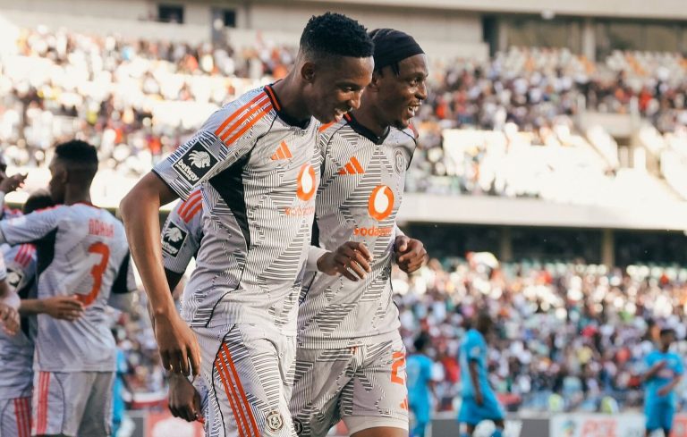 Orlando Pirates duo of Thalente Mbatha and Patrick Maswanganyi