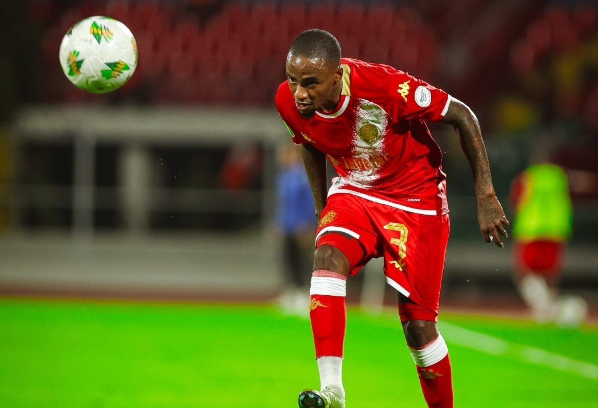 Thembinkosi Lorch in action for Wydad AC