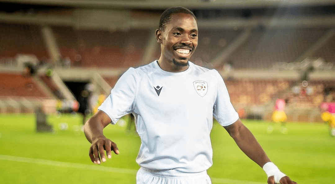 Tiklas Thutlwa during his stint at Sekhukhune United