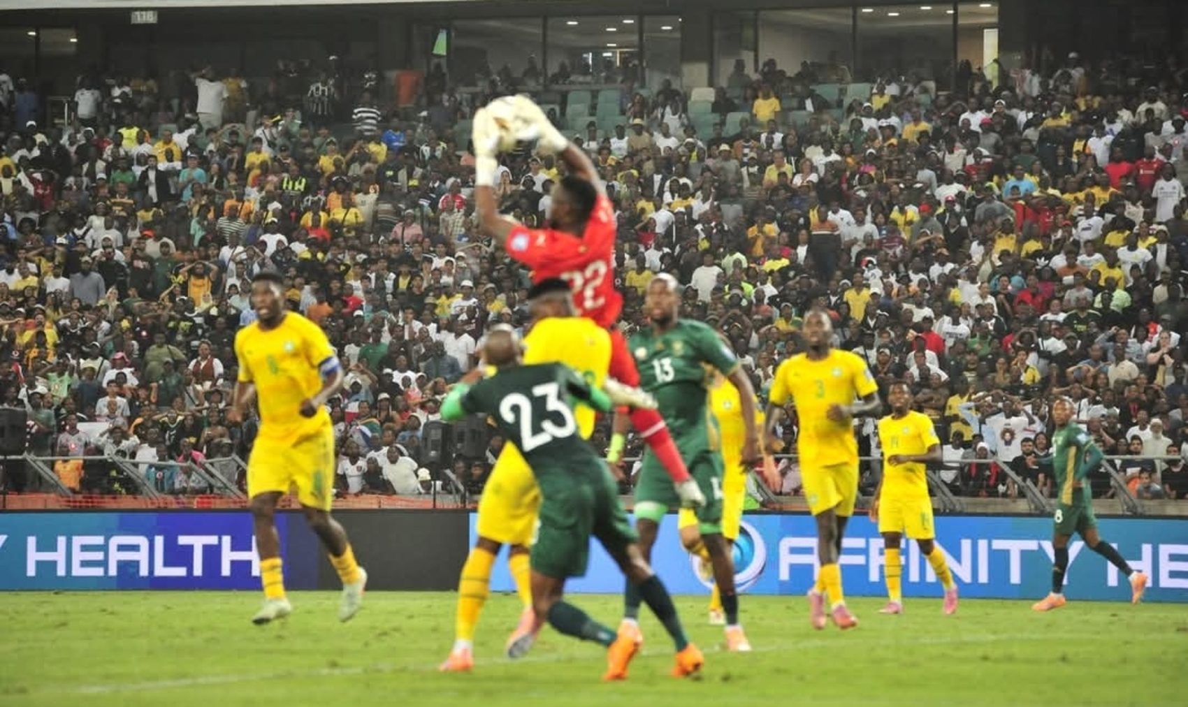 Zimbabwe vs Bafana Bafana at Moses Mabhida Stadium