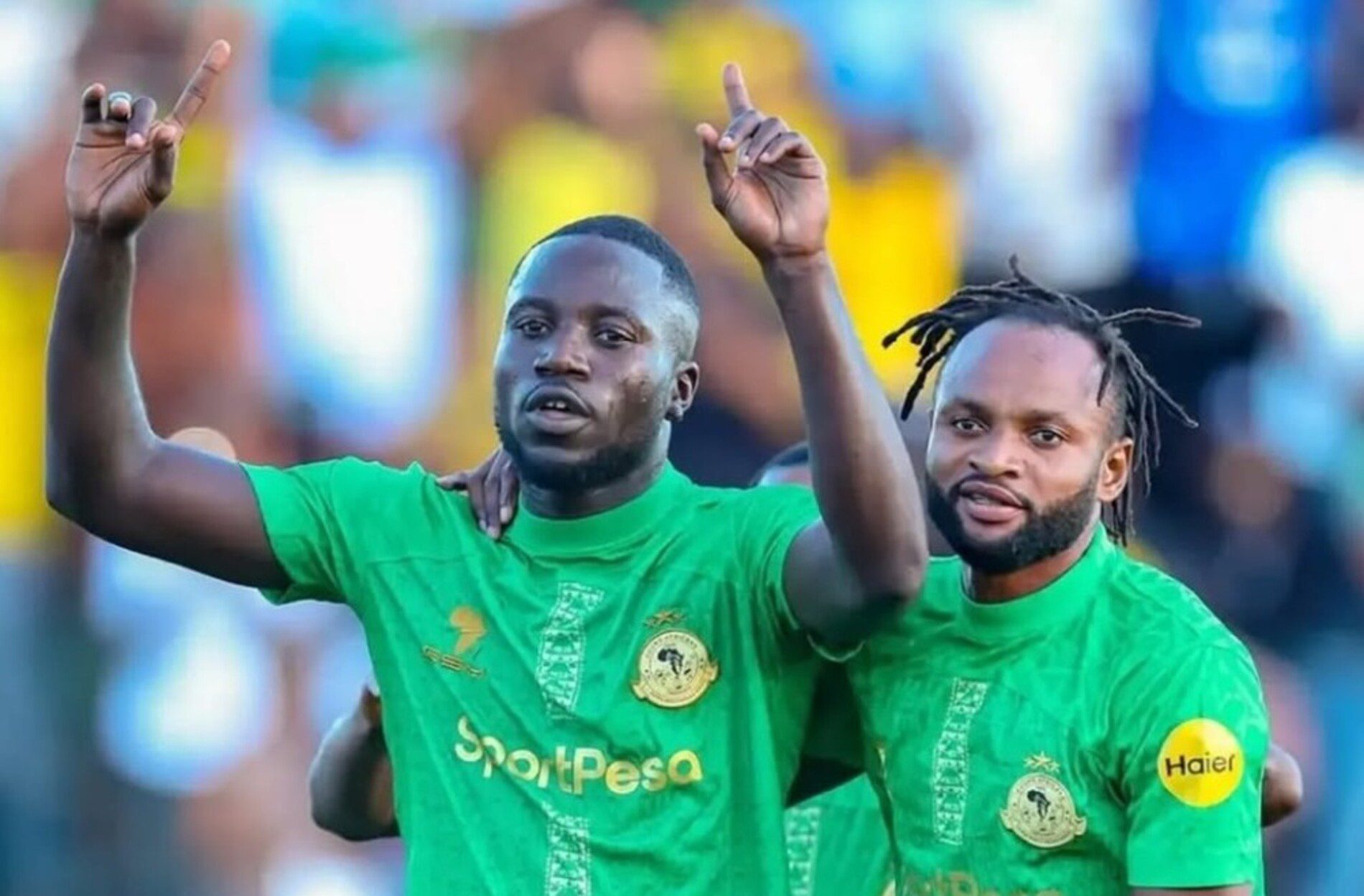 Andy Boyeli in Yanga colours