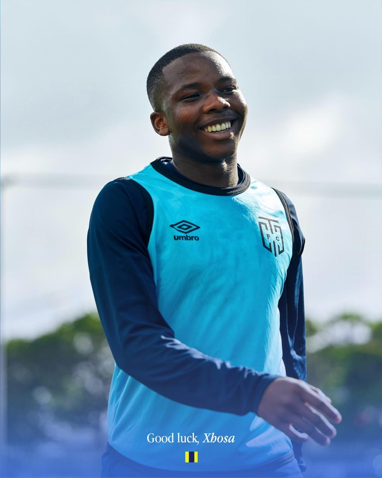 Cape Town City FC midfielder Xhosa Manyana