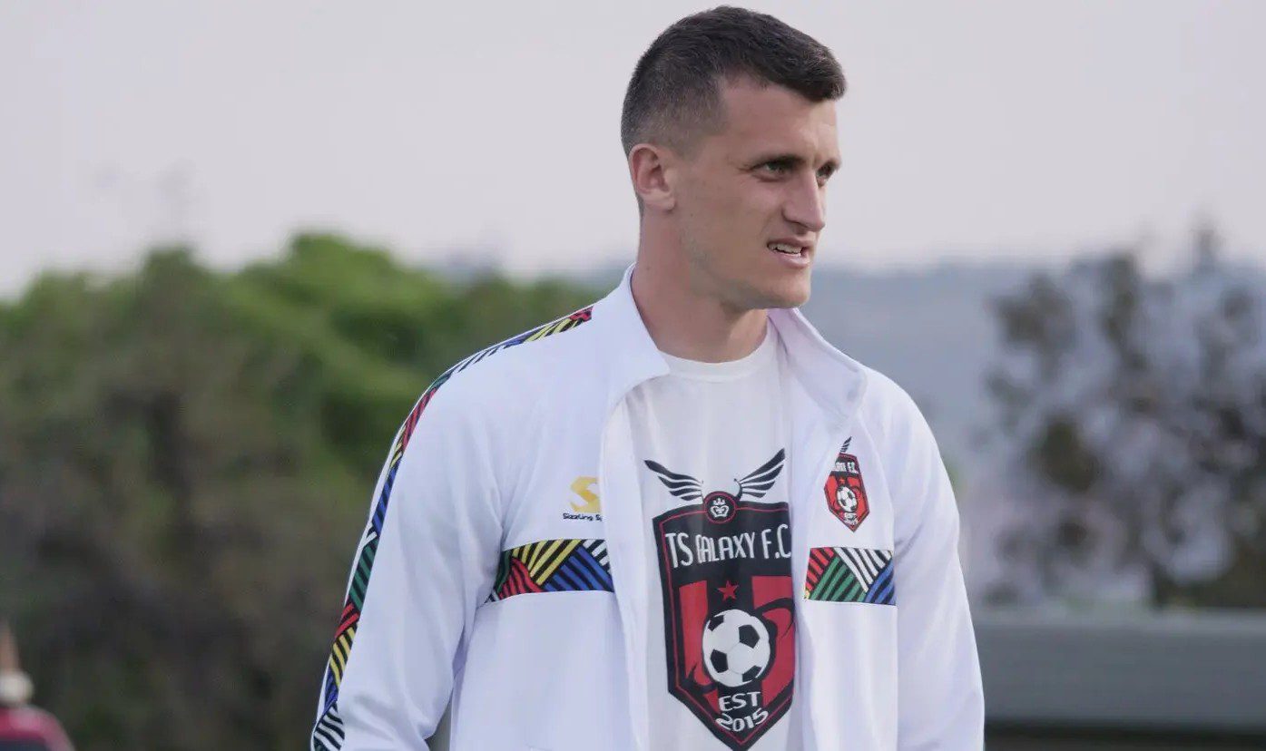 Dženan Zajmović during his stint at TS Galaxy