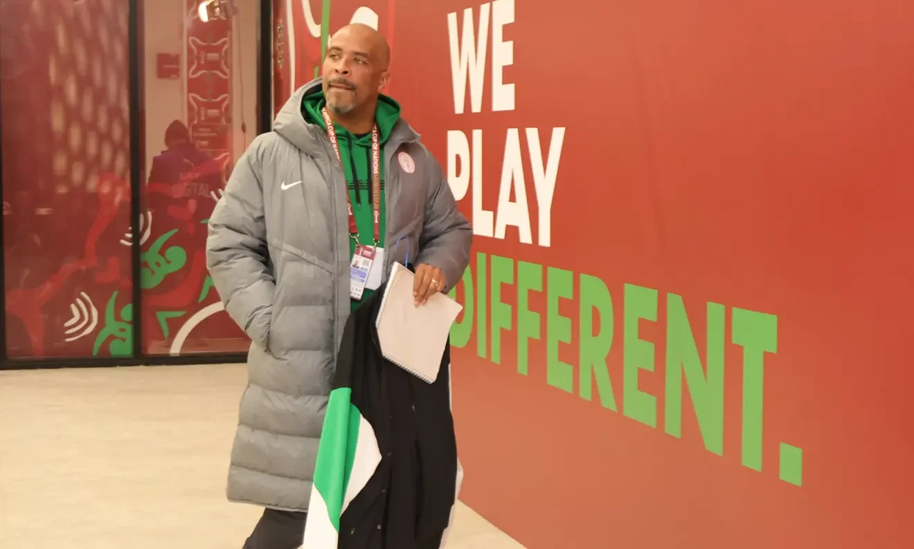 รric Chelle of Nigeria at AFCON