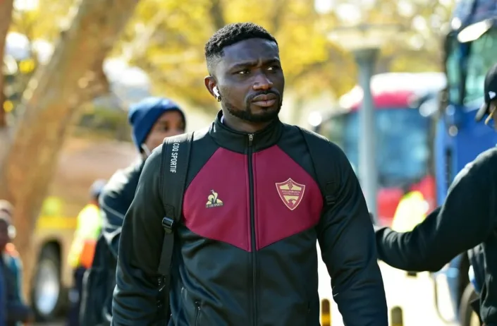 Ismael Toure during his time at Stellenbosch FC