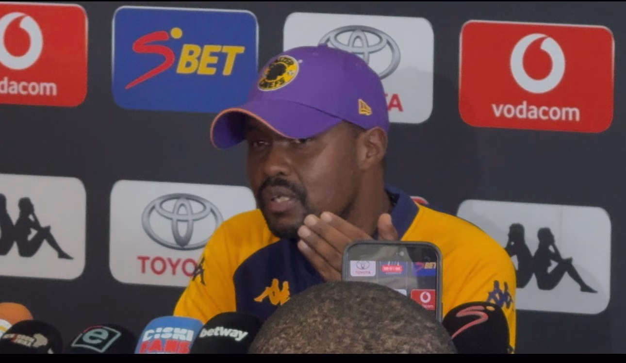 Kaizer Chiefs co-coach Cedric Kaze in Naturena