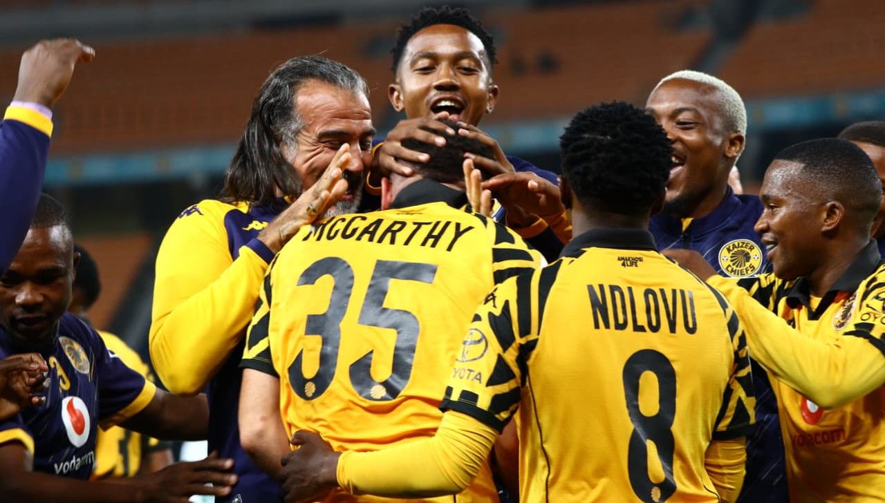 Kaizer Chiefs in action against Golden Arrows